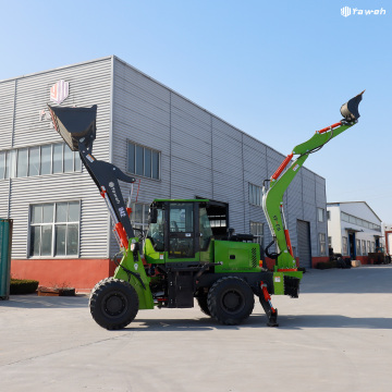 CE EPA Compliant Mini Front End Wheel Loader - 3ton to 5ton Diesel Engine Loader with 4x4 Pump and Bucket Attachment