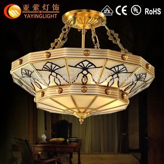 Hot Sale Antique Brass Chandeliers Hanging Lamps ,antique brass chandelier