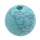 Bolas de piedra turquesa de 8 mm decoración del hogar cuentas de cristal redondeos