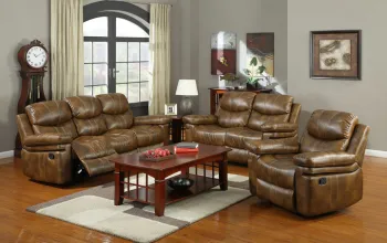 Leather Recliner Sofa (FS-8118)