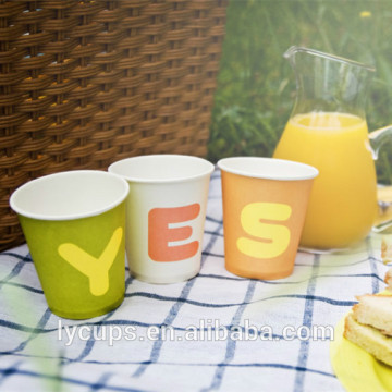 3oz disposable paper cups hot paper coffee cups in alibaba china