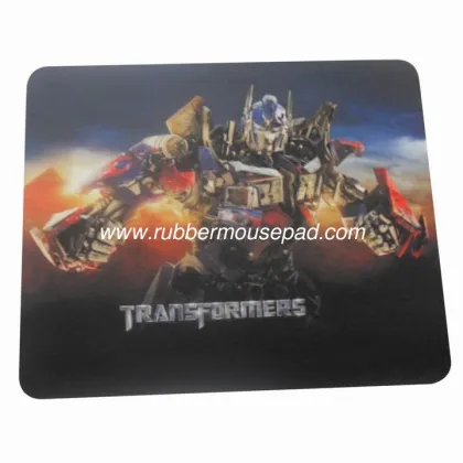 Square Soft Cloth Surface Rubber Mouse Pad Mat For Laser Mouse