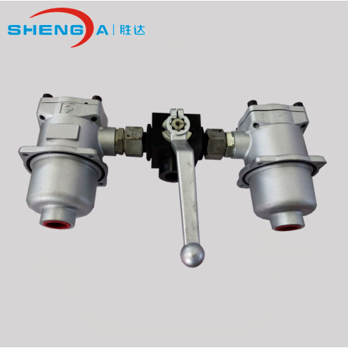 Double Oil Filter Dual Hydraulic System Filter Housing