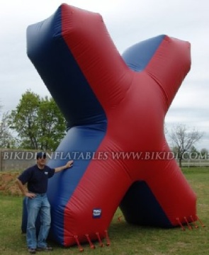 Inflatable X Shape Paintball Bunkers, Paintball Field