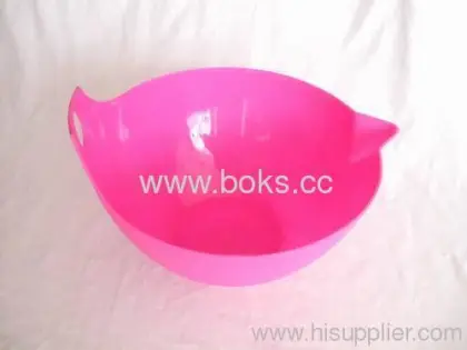 Pink Plastic Salad Bowls 