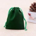 Pretty velvet packaging pouch bag from China supplier