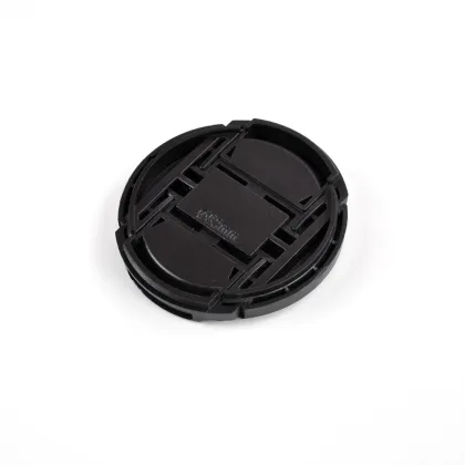 58mm Center Pinch Lens Cap with Elastic Keeper for Nikon, Canon, Sony, and Fujifilm