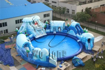 hot sale aquapark inflatable water park