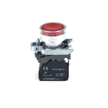 Langir Red LED LID Push Switch 10A 600VAC