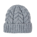 Varm vinterhatte akrylstrikket manchet beanie cap