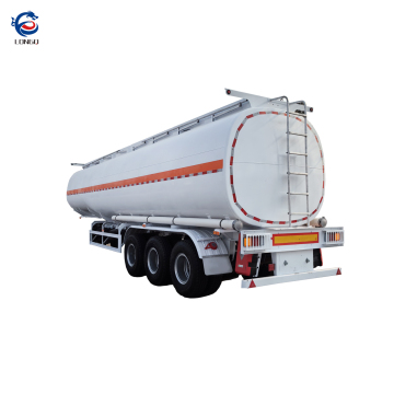 3 Axle 40,000 Litres Fuel Tank Trailer 10,000 Gallons Vegetable Oil Tanker Truck