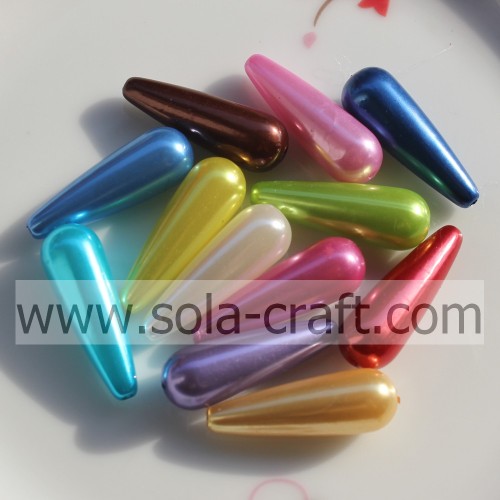 High Quality Acrylic Pearl Bead Waterdrop Shape Beads