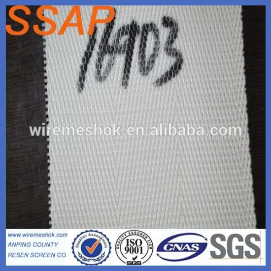 wire mesh conveyor belt polyester sludge dewatering fabric