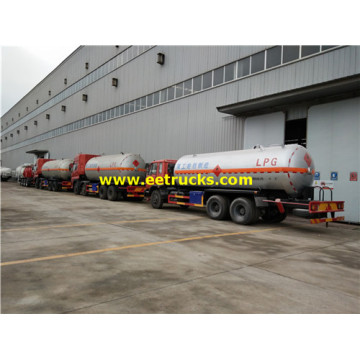 5000 Gallons 10ton LPG Delivery Tanker Trucks