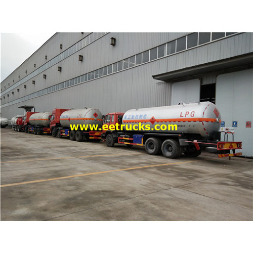 5000 Gallons 10ton LPG Delivery Tanker Trucks