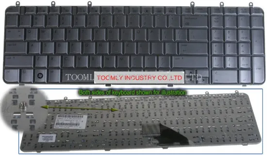 Silver Laptop Keyboard For Hp Pavilion Dv7, Dv7t, Dv7z-1000, Dv7-1000, 483275-001