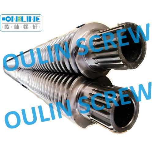 Weber Ce5 Twin Conical Screw Barrel for Double Screw PVC Extrusion