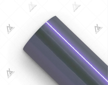 Fantastic Silver Purple Vinyl Car Wrap Film 1.52*18M