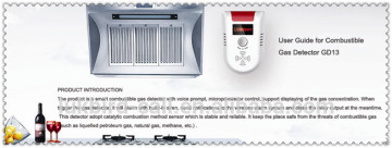 Independent and Standalone Liquefied & Natural Gas Detector