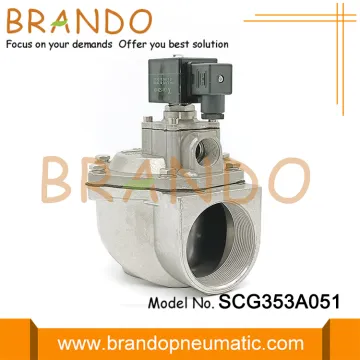 SCG353A051 2.5'' Threaded Dust Collector Diaphragm Pulse Jet Solenoid Valve