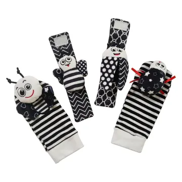 Baby Soothing Toys: Stuffed Animals, Socks, and Rattle Sets