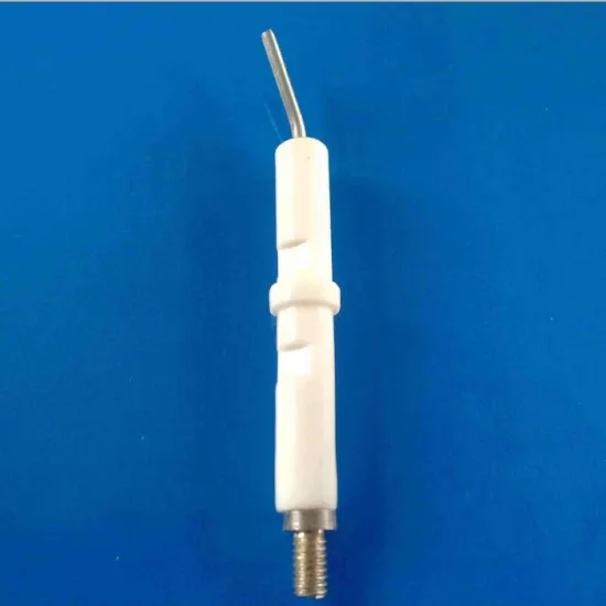 Gas oven ceramic ignition electrode