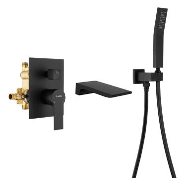 Bathtub Brass Rainfall Shower Faucet