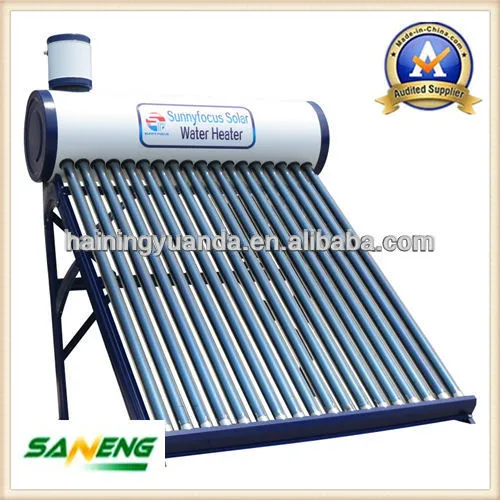 Vacuum Tube Unpressurized Direct Plug Solar Water Heater