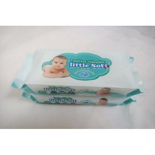 Lingettes pour bébé sans alcool biodégradables