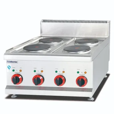 High Quality Stainless Steel Counter Top Electric Griddle for Kitchen