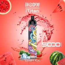 أحدث hcow ititan 5000puffs vape يمكن التخلص منها