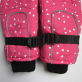 Children Full Printing Nylon Ski Gloves