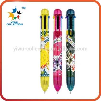 logo pen/promotional pen type and cello ballpoint pen type /multicolor pen