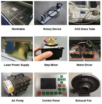 80W 100W 130W high speed RF auto focus  lazer engraving machine cnc