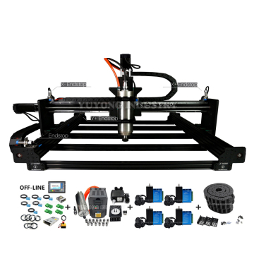 QueenBee's 7510 Black QueenAnt PRO 1610 Ball Screw CNC Full Kit with Linear Rails: An Upgraded Precise CNC Router and Engraving Machine