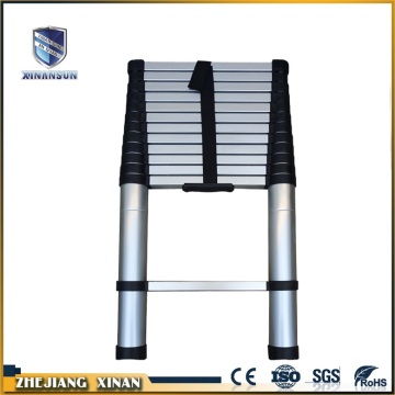 Single side aluminium easy folding telescopic ladder