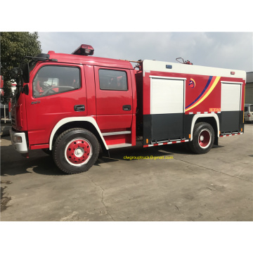 Caminhão de bombeiros de espuma de água de 2 toneladas