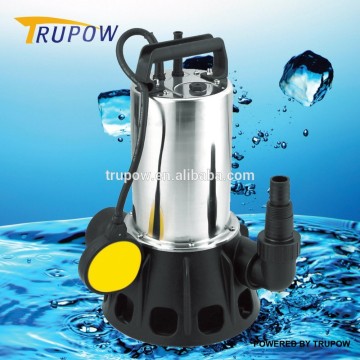 submersible sewage water pump with two connectors