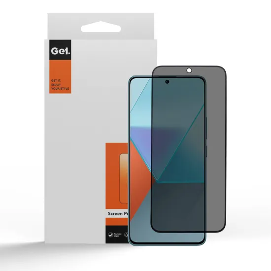 Mobile Phone Anti-Spy Privacy Filter Tempered Glass Screen Protector for Redmi Note 13/12/11 Pro Max