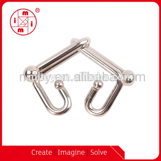 factory production ICTI certification iq wire metal puzzle set