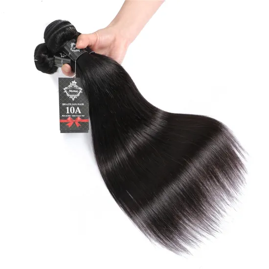 10A Grade Wholesale Silky Straight Raw Virgin Cuticle Aligned 100% Brazilian Human Hair Extension Products For Black Women