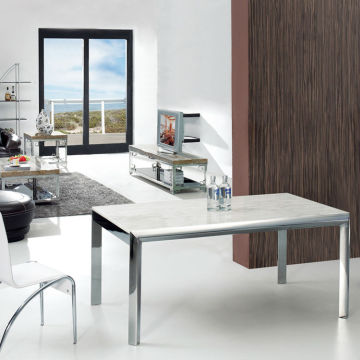 Metal Dining Table and Chairs 069