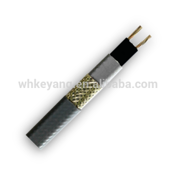 snow and ice melting on roof and gutter self regulating heating cable 85 C
