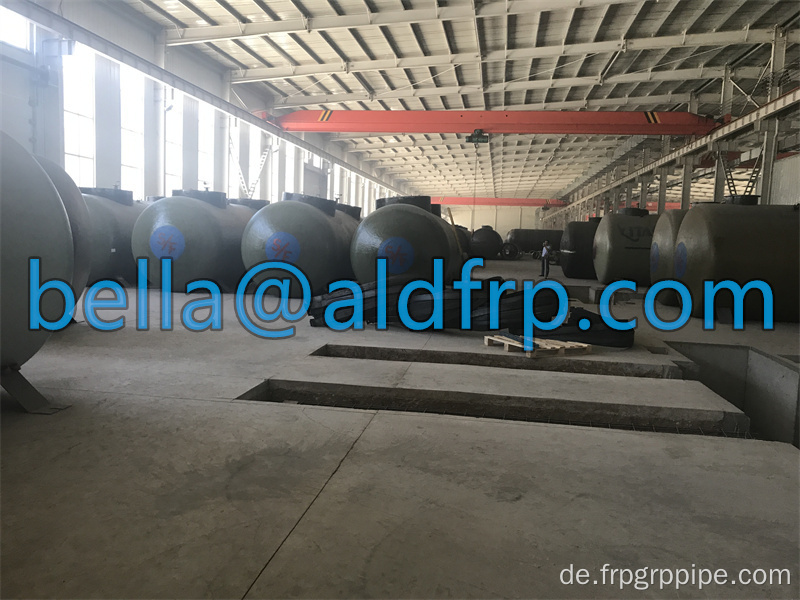 50000 Liter FRP GRP Diesel -Kraftstoffspeichertank