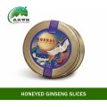 Кусочки органического меда и женьшеня