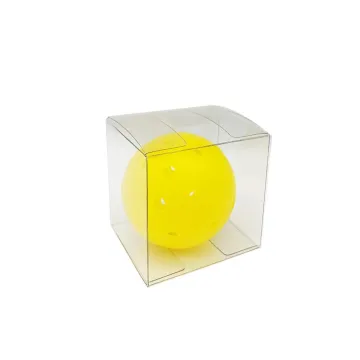Transparent small cube gift square clear pvc boxes