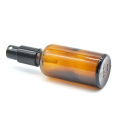 Bottiglia di vetro ambra da 30 ml da 50 ml da 100 ml con pompa di lozione per la crema di spruzzatori di nebbia per cosmetici