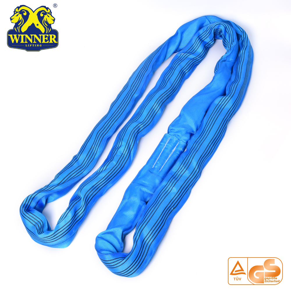 High Quality Soft 8Ton Endless Polyester Round Sling China Manufacturer