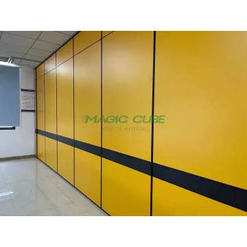 Wooden movable office walls