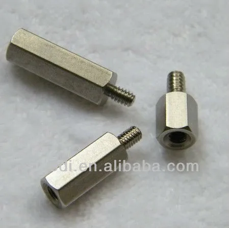 male female threaded standoff nut